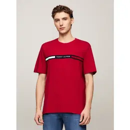 TOMMY HILFIGER: Красная футболка 