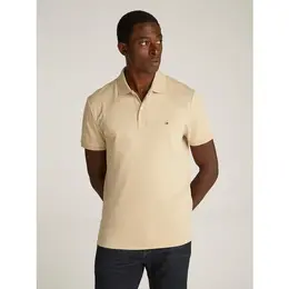 TOMMY HILFIGER: Бежевое поло 