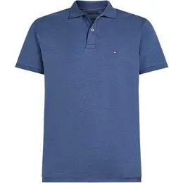 TOMMY HILFIGER: Синее поло 