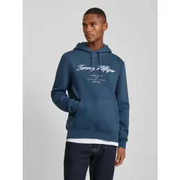 TOMMY HILFIGER: Синяя толстовка 