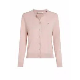 TOMMY HILFIGER: Розовый кардиган 
