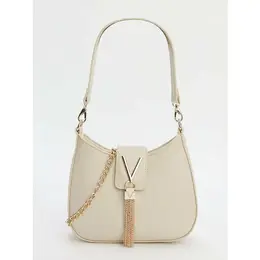 Valentino: Бежевая сумка 