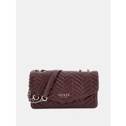 GUESS: Фиолетовая сумка 
