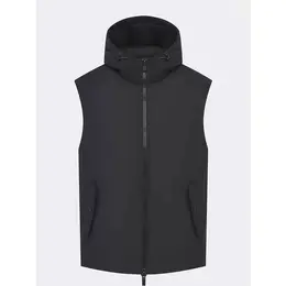 Armani Exchange: Тёмный жилет 