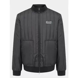 EA7 EMPORIO ARMANI: Чёрная куртка 