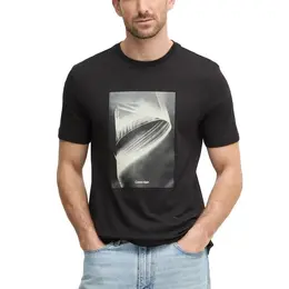 CALVIN KLEIN: Чёрная футболка 