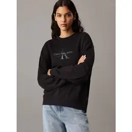 CALVIN KLEIN: Чёрный свитшот 