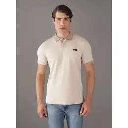 CALVIN KLEIN: Светлое поло 