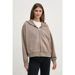 CALVIN KLEIN: Бежевая толстовка 