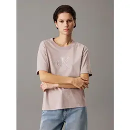 CALVIN KLEIN: Светлая футболка 