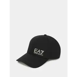 EA7 EMPORIO ARMANI: Чёрная кепка 