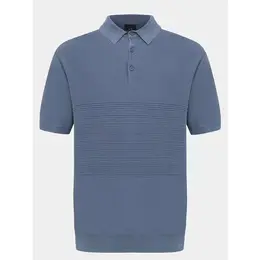 Armani Exchange: Голубой свитер 