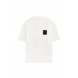 Armani Exchange: Белая футболка 