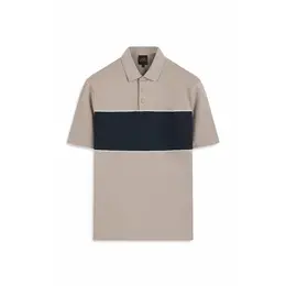 Armani Exchange: Бежевое поло 