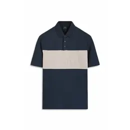 Armani Exchange: Тёмное поло 