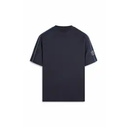 Armani Exchange: Тёмная футболка 