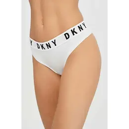 DKNY: Белые трусы 