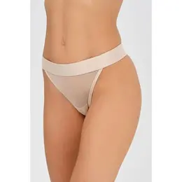 DKNY: Бежевые трусы 