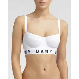DKNY: Белый бюстгальтер 
