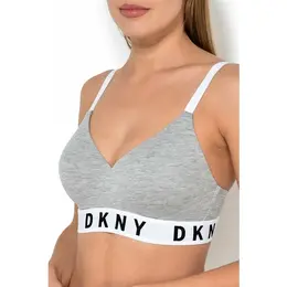 DKNY: Серый бюстгальтер 