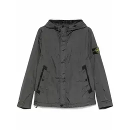 Stone Island: Серая куртка  Compass
