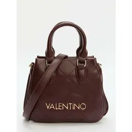 Valentino: Бордовая сумка 