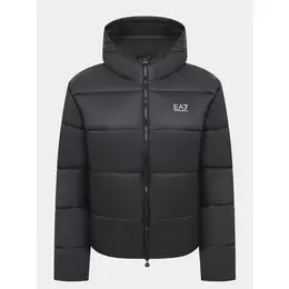 EA7 EMPORIO ARMANI: Чёрная куртка 