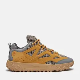 Timberland: Серые кроссовки 