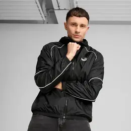 PUMA: Чёрная куртка 