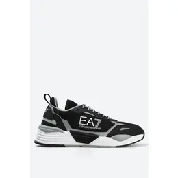 EA7 EMPORIO ARMANI: Чёрные кроссовки 
