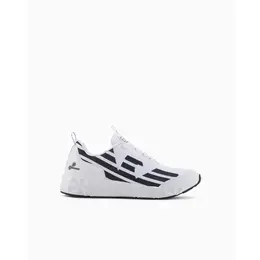 EA7 EMPORIO ARMANI: Белые кроссовки 