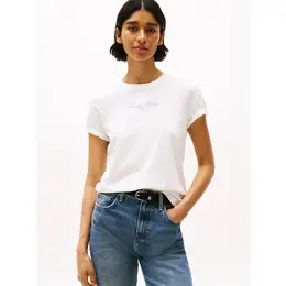 TOMMY HILFIGER: Белая футболка 