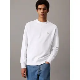 Calvin Klein Jeans: Белый свитшот 