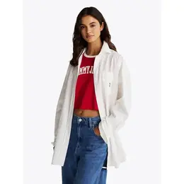 Tommy Jeans: Белая рубашка 
