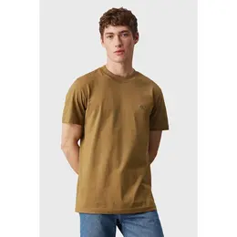 Calvin Klein Jeans: Коричневая футболка 