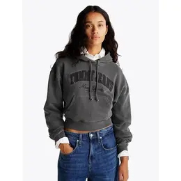Tommy Jeans: Серая толстовка 