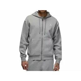 NIKE: Серая толстовка  Jordan Essentials