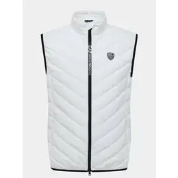 EA7 EMPORIO ARMANI: Белый жилет 