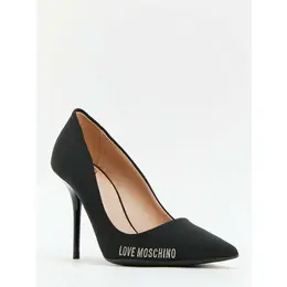 LOVE MOSCHINO: Чёрные туфли 