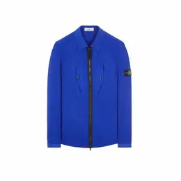 Stone Island: Голубая куртка 