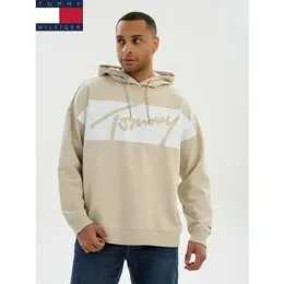 TOMMY HILFIGER: Бежевая толстовка 