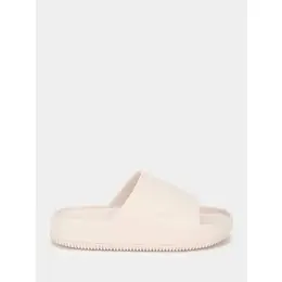 NIKE: Розовые шлёпанцы 