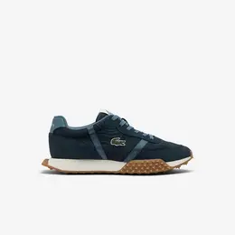 LACOSTE: Тёмные кроссовки 