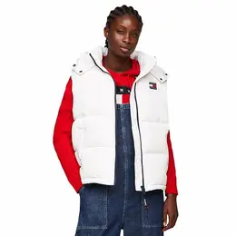 Tommy Jeans: Белый жилет 