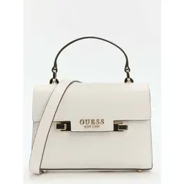 GUESS: Бежевая сумка 