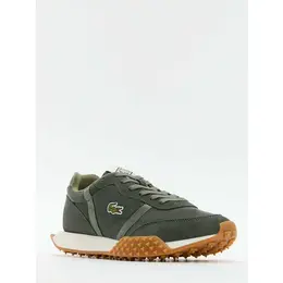 LACOSTE: Зелёные кроссовки 
