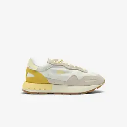 LACOSTE: Белые кроссовки 
