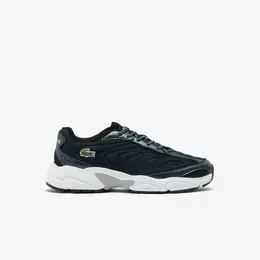 LACOSTE: Тёмные кроссовки 