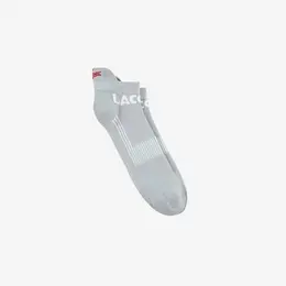 LACOSTE: Серые носки 