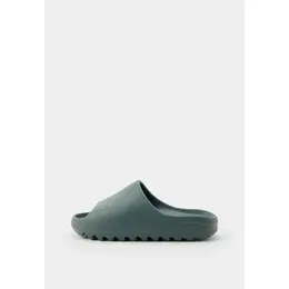 adidas YEEZY: Серые шлёпанцы 